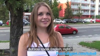 Чешский пикап секс со смазливой русской студенткой в парке