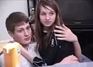 Два пацана связали лучшего друга и насильно выебали его молодую девушку